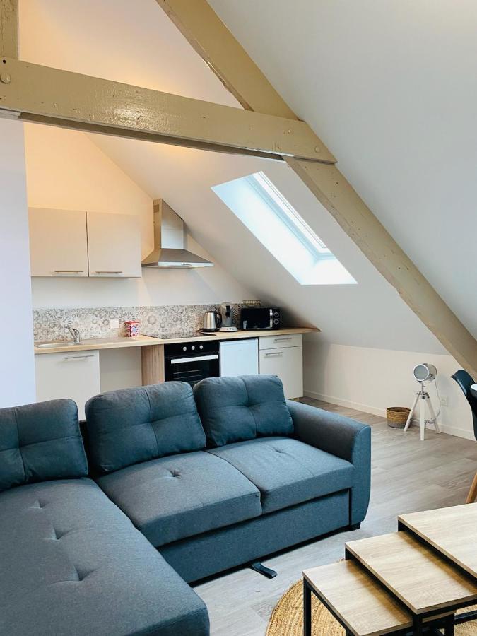 Agreable Appartement Entierement Refait Neuf แชร์บูร์ก อ็อง กงต็องแต็ง ภายนอก รูปภาพ